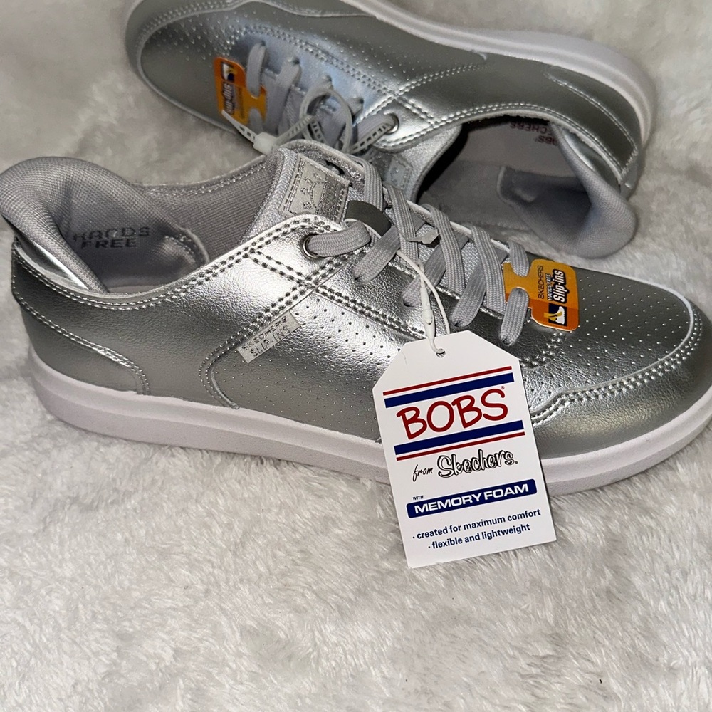 SOLD BOBS from Skechers Silver Sneakers